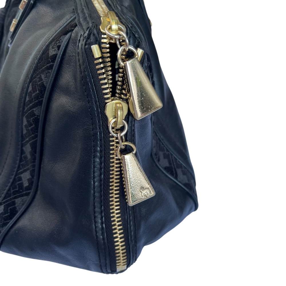 LAMB Imperia bag, black with gold accents - Picture 2 of 10